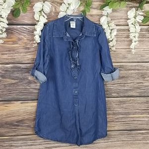 Girls Long sleeve Jean Dress